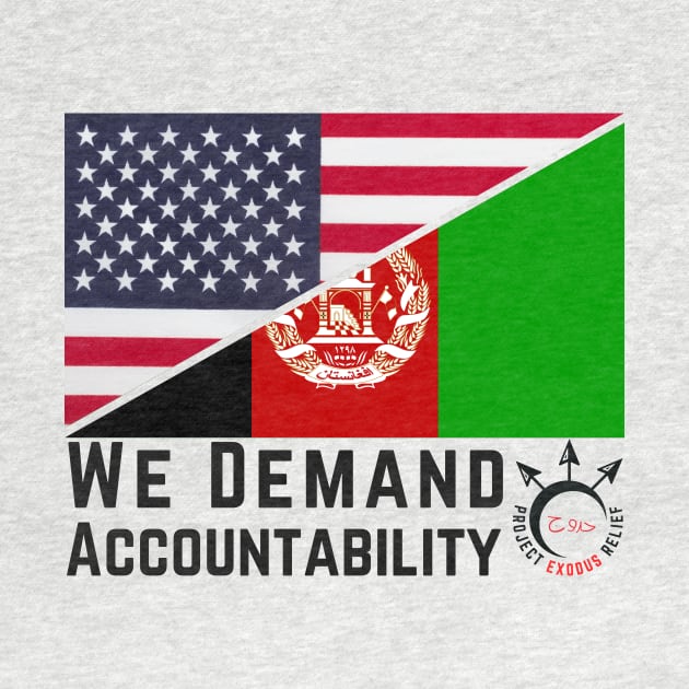 PER 51 black text DEMAND ACCOUNTABILITY by Pro Exodus Relief 